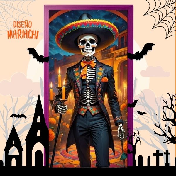 🎃 Fundas Halloween Para Puertas 🕷️ ¡PAGA 2 LLEVA 3!