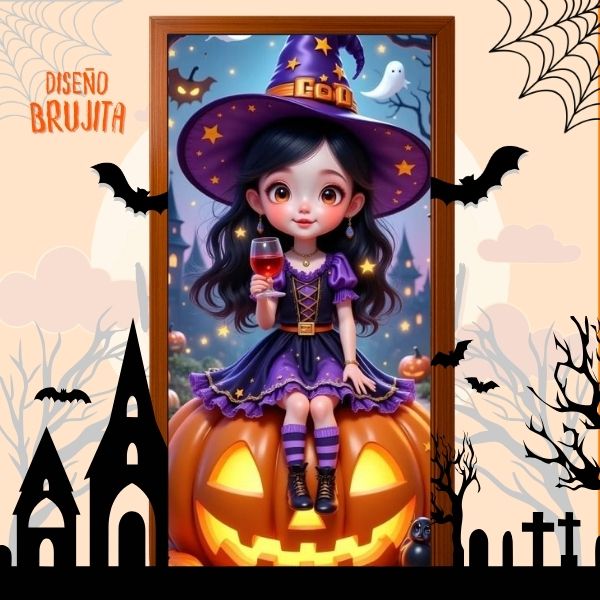 🎃 Fundas Halloween Para Puertas 🕷️ ¡PAGA 2 LLEVA 3!