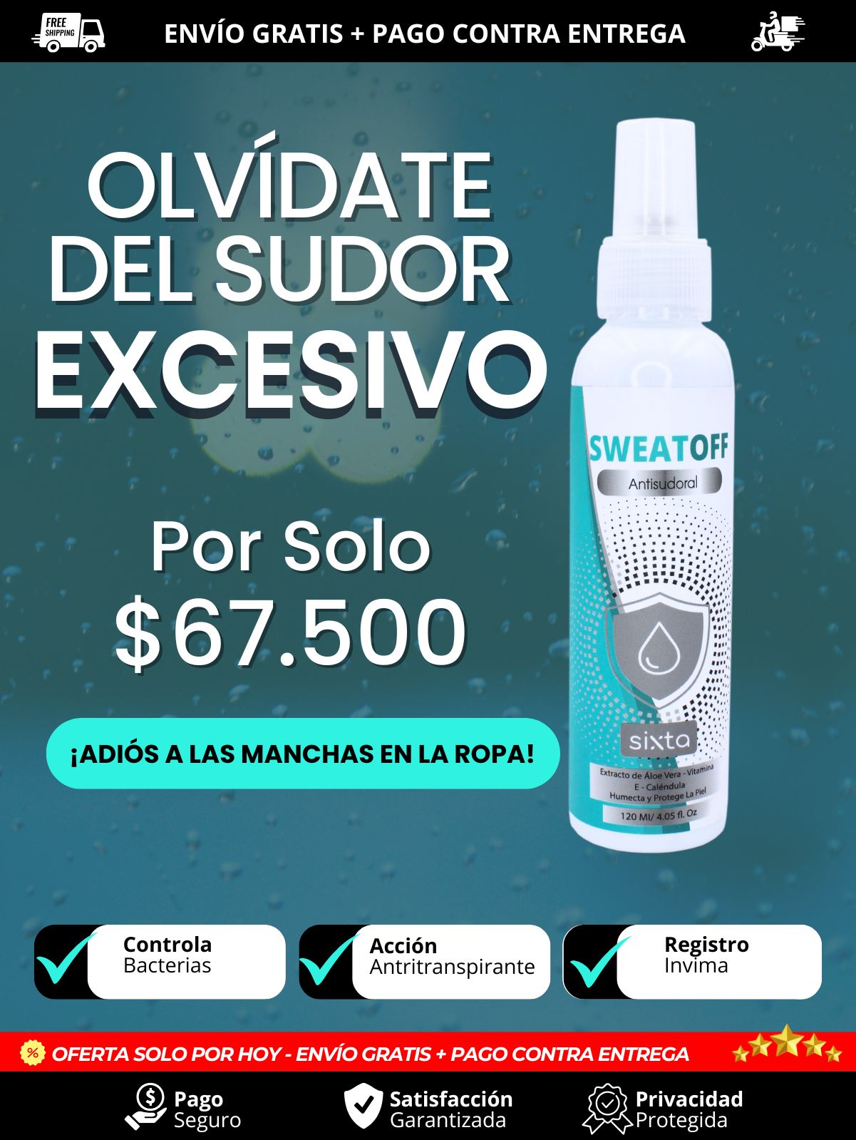 Sweat Off Antisudoral