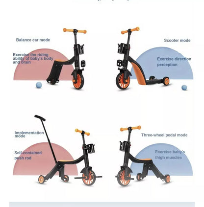 La Scooter 3 en 1 que Crece con tu Hijo