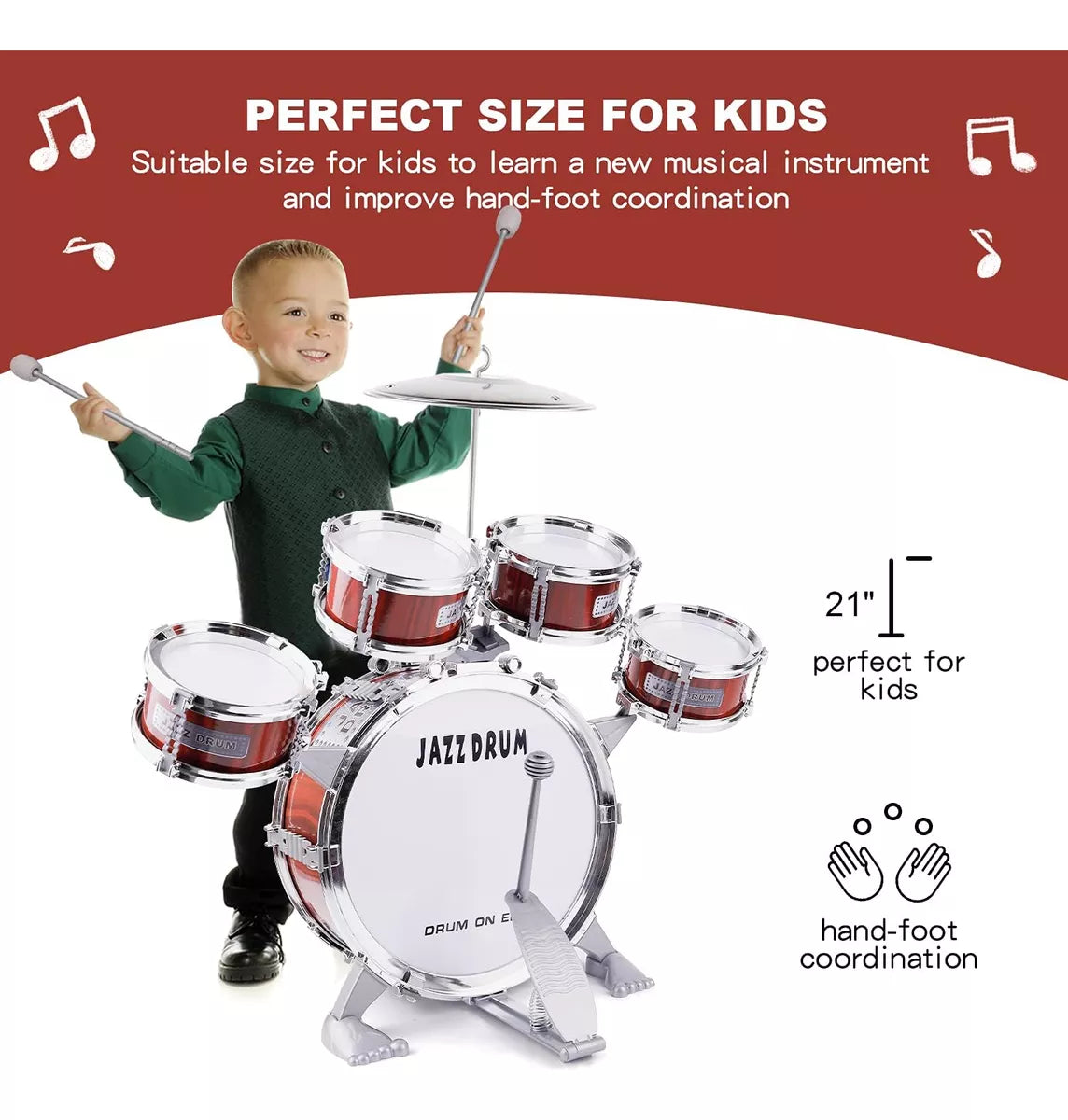 Bateria Musical Para Niños